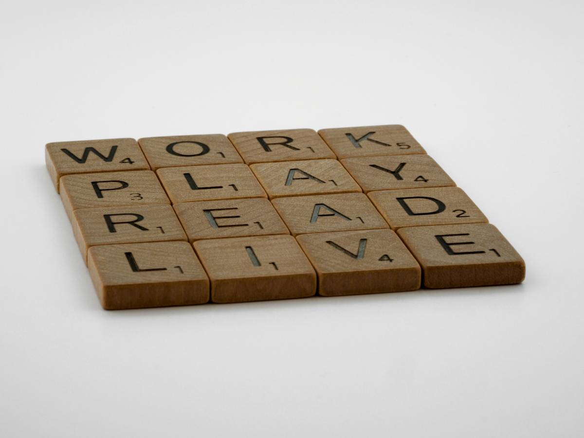 Interactive creative crossword puzzle ideas with rotating letter tiles in an escape room setting
