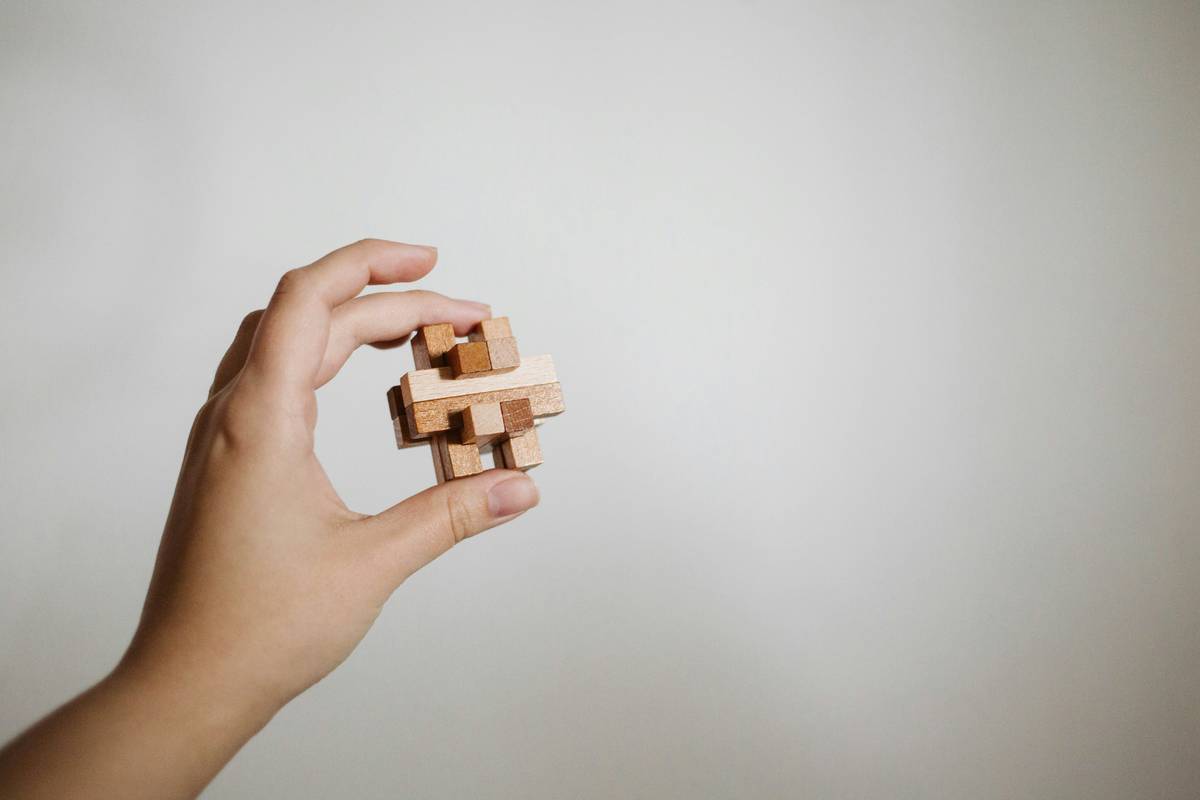 creative puzzle gift ideas featuring locked treasure chest with handwritten clues
